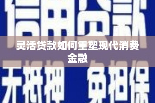洛扎灵活贷款如何重塑现代消费金融