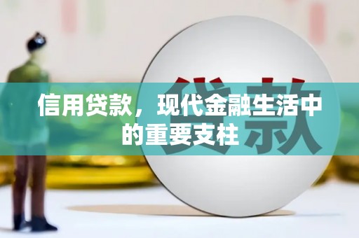 洮北信用贷款，现代金融生活中的重要支柱