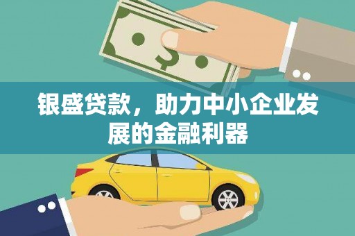阳春银盛贷款，助力中小企业发展的金融利器