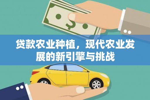 兴山贷款农业种植，现代农业发展的新引擎与挑战