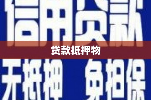 积石山贷款抵押物
