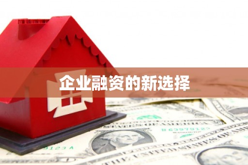 和县企业融资的新选择