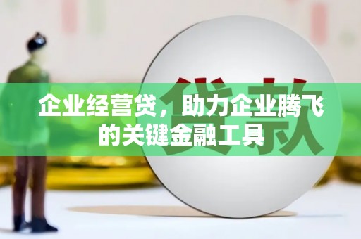 沙鹿企业经营贷，助力企业腾飞的关键金融工具