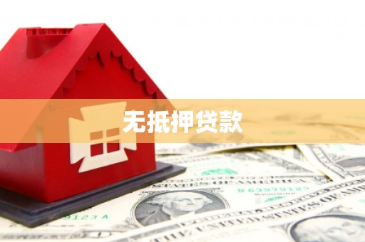 武进无抵押贷款
